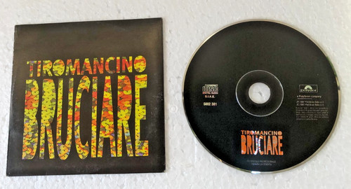 Tiromancino bruciare cds promo - cds,