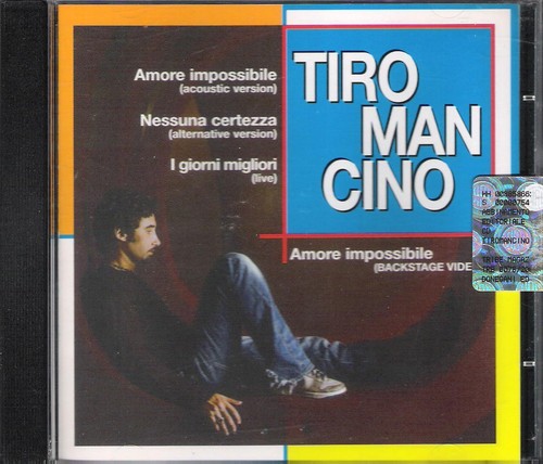 Tiromancino raro cds promo - tiromancino,